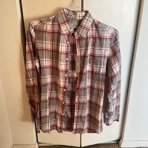 J Crew plaid shirt